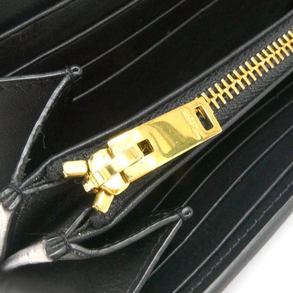 Auth Saint Laurent Long Wallet Black #302896S34B - Picture 8 of 16